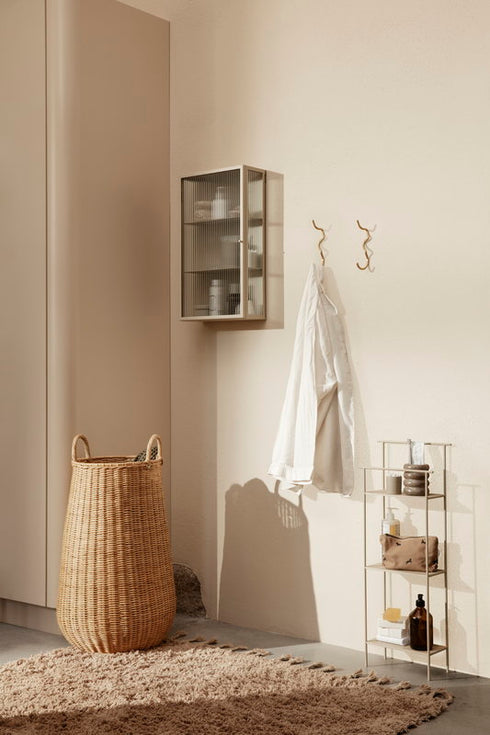 Amass Long Pile Rug / 140x140cm